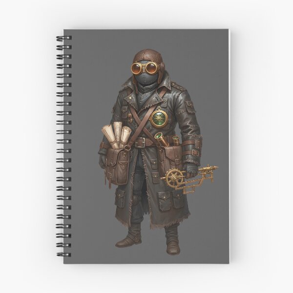 Item preview, Dark Steampunk Cartographer & Navigator Artificer designed and sold by The Visual Syllabus.