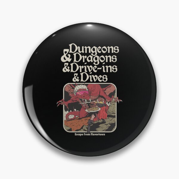 Item preview, Dungeons Diners Dragons Drive Ins Dives Funny Dungeons and Dragons DND designed and sold by RDGNR.