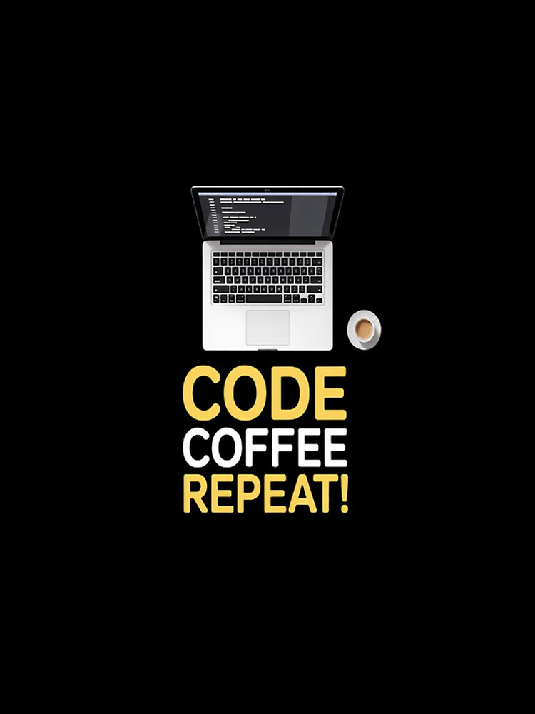Thumbnail 4 of 4, iPhone Case, Programmers Daily Grind Code Coffee Repeat designed and sold by SignaturalGen.