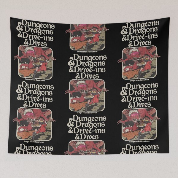 Item preview, Dungeons Diners Dragons Drive Ins Dives Funny Dungeons and Dragons DND designed and sold by RDGNR.