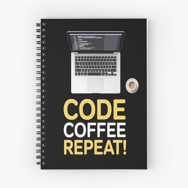 Item preview, Programmers Daily Grind Code Coffee Repeat designed and sold by SignaturalGen.