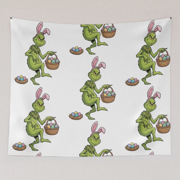 Item preview, Happy Easter Day Grinch Bunny Spring Easter Egg Easter designed and sold by RDGNR.