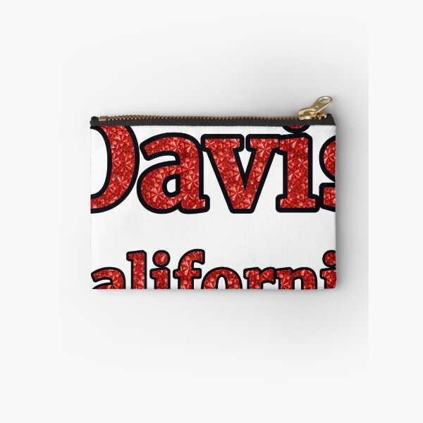 Item preview, Davis California City Name With Red Rhinestone designed and sold by TheIconSmith.