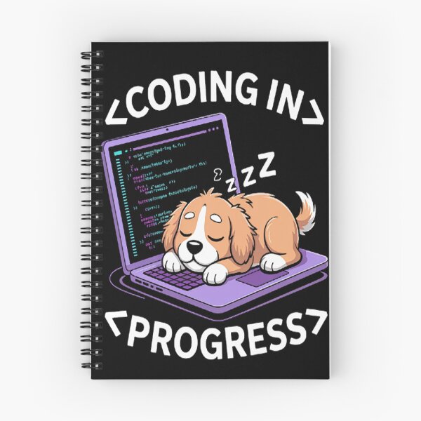Item preview, Programming Cute Developer Dog Sleeping Coder Coding designed and sold by SignaturalGen.