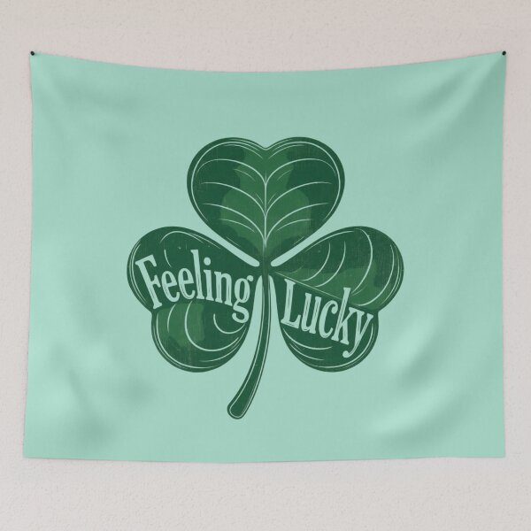 Item preview, Feeling Lucky Minimalist Clover Shirt – Simple St Patrick’s Day designed and sold by CandyKissDgtl.