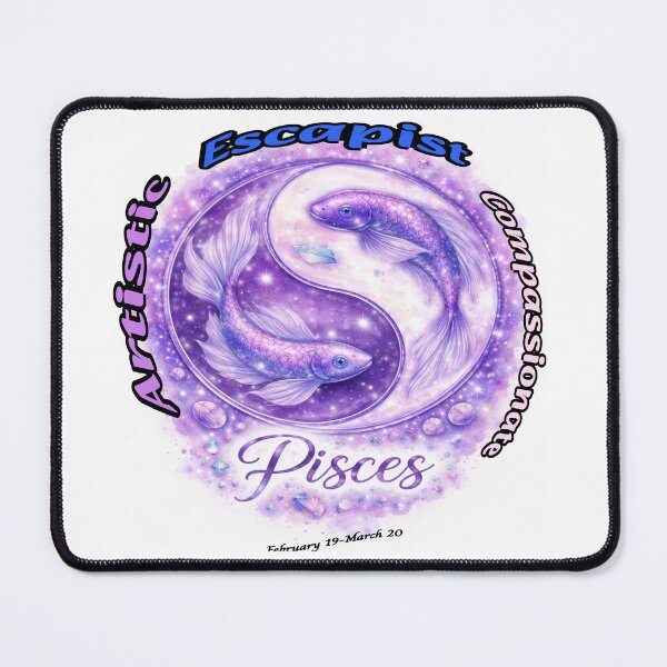 Item preview, Pisces -Zodiac starsign inside a yin-yang designed and sold by FireOrchid.