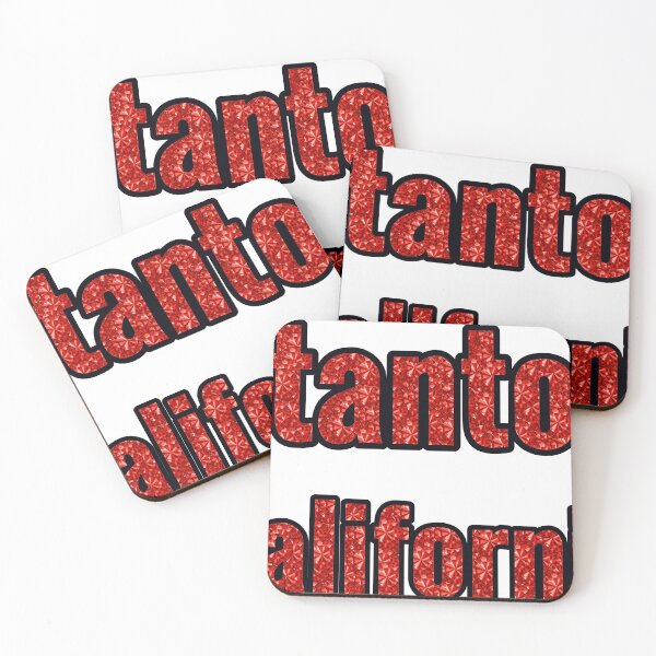 Item preview, Stanton California City Name With Red Rhinestone designed and sold by TheIconSmith.