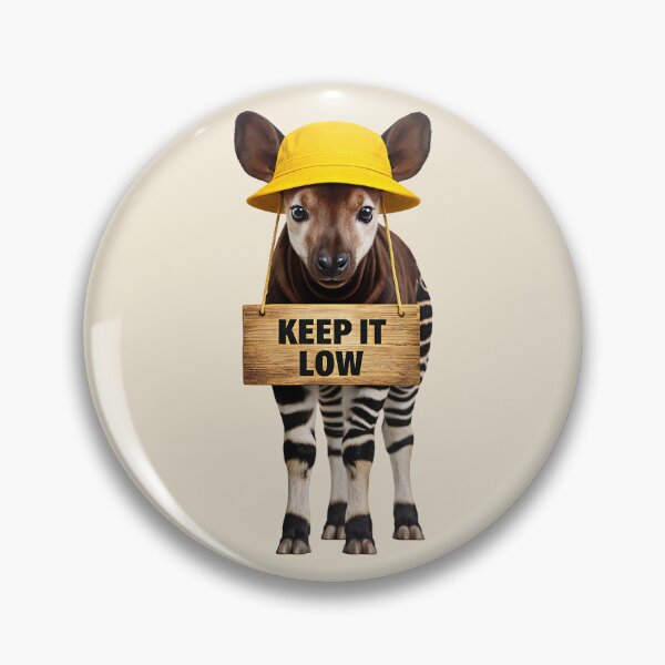 Item preview, Keep It Low Okapi Bucket Hat designed and sold by EimSol.