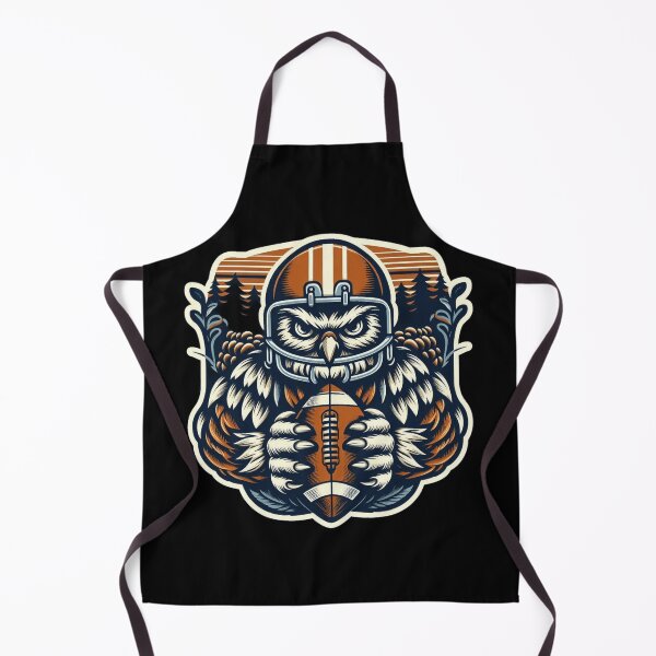 Item preview, Football Owl – Fierce Sports Emblem Design designed and sold by Dogandesighn.