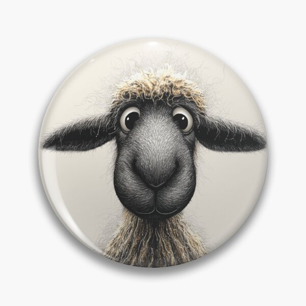 Item preview, Gorgeous Blacknose Valais Sheep ' Bonnie Sheep ’ BY SHiRLeY MacARTHuR designed and sold by Shirley MacArthur Art.