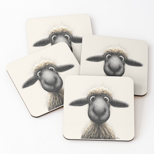 Item preview, Gorgeous Blacknose Valais Sheep ' Bonnie Sheep ’ BY SHiRLeY MacARTHuR designed and sold by Shirley MacArthur Art.