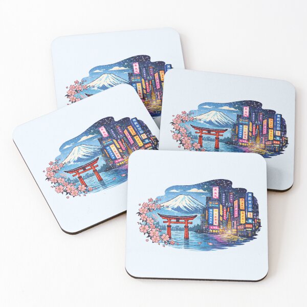 Item preview, Japan Travel Mount Fuji Tokyo Skyline designed and sold by Oniyasha.