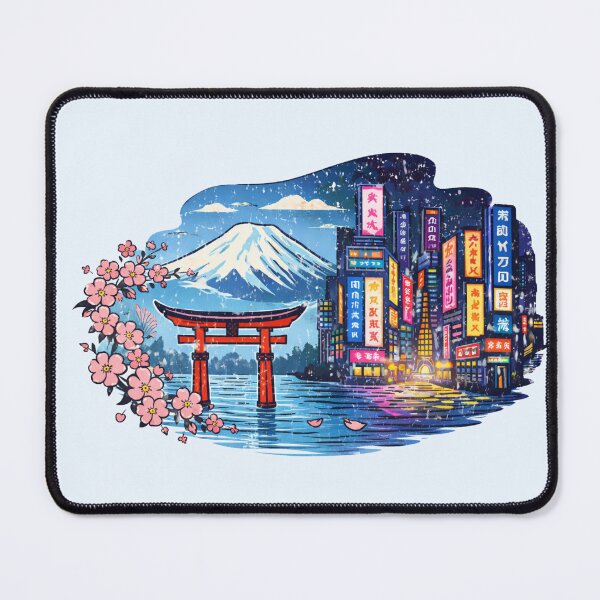 Item preview, Japan Travel Mount Fuji Tokyo Skyline designed and sold by Oniyasha.
