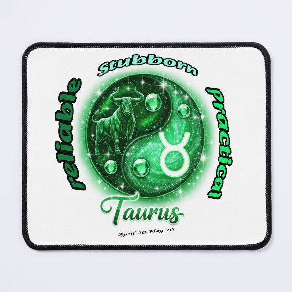 Item preview, Taurus -Zodiac starsign inside a yin-yang designed and sold by FireOrchid.