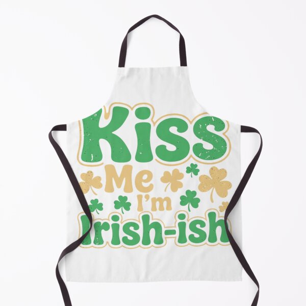 Item preview, Kiss Me I’m Irish-ish Funny St Patrick’s Day – Shamrock Humor designed and sold by CandyKissDgtl.