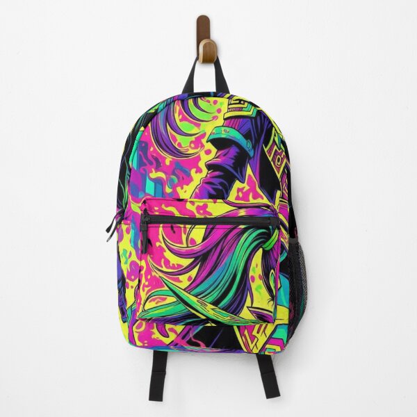 Item preview, Cyber Flame: Neon Anime Warrior designed and sold by RadaQueen.