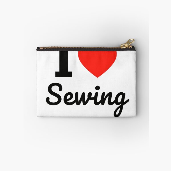 Item preview, I Love Sewing | Handmade Craft Typography | Sewing Enthusiast & DIY Stitching Design designed and sold by PaintedPixels01.