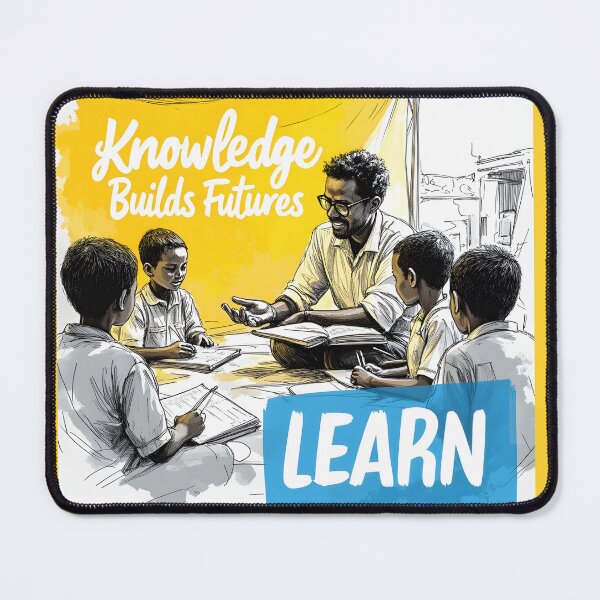 Item preview, "Knowledge Builds Futures" --LEARN designed and sold by Creative-RE.