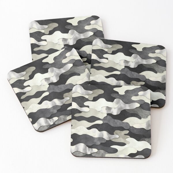 Item preview, Luxury White Camouflage – Seamless Abstract Pattern designed and sold by Studio Flex Prints.