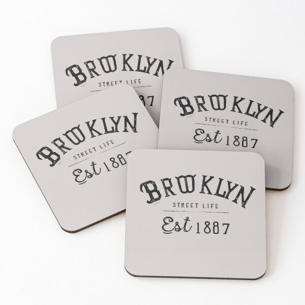 Item preview, Brooklyn street life est 1887 designed and sold by Newrealis.