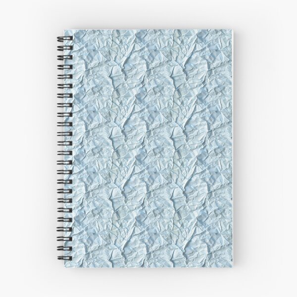 Item preview, Vintage Blue Crumpled paper texture Pattern designed and sold by LouieVanille.
