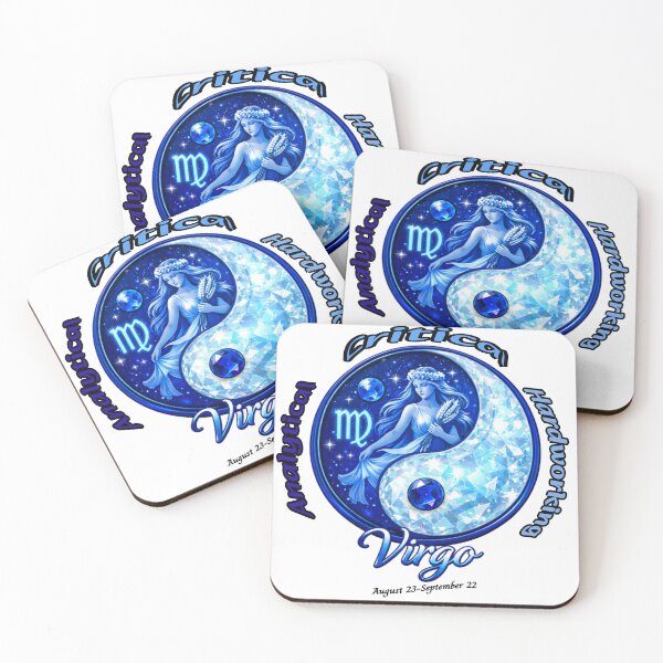 Item preview, Virgo -Zodiac starsign inside  a yin-yang designed and sold by FireOrchid.