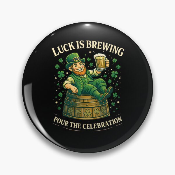 Item preview, Luck is brewing whiskey  designed and sold by Rally Forge.