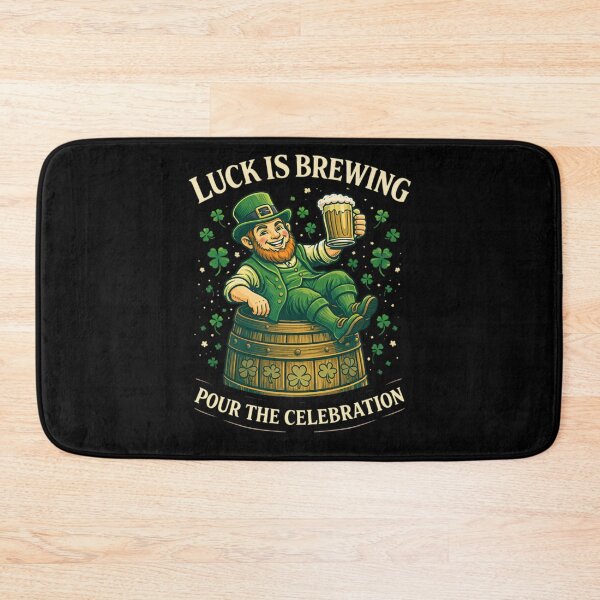 Item preview, Luck is brewing whiskey  designed and sold by trendie-tees.
