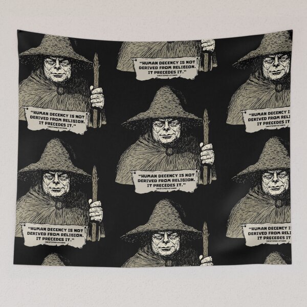 Item preview, Human Decency by Hitchens designed and sold by Subliminal Media.