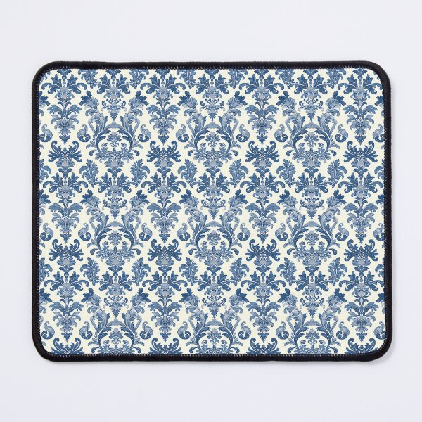 Item preview, Vintage Blue Damask Pattern designed and sold by LouieVanille.