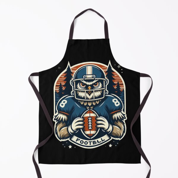 Item preview, Football Owl – Fierce Sports Emblem Design designed and sold by Dogandesighn.