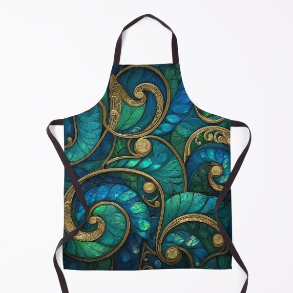 Item preview, New Zealand Māori Paua Pattern Koru Design 844 designed and sold by GrinGalore.