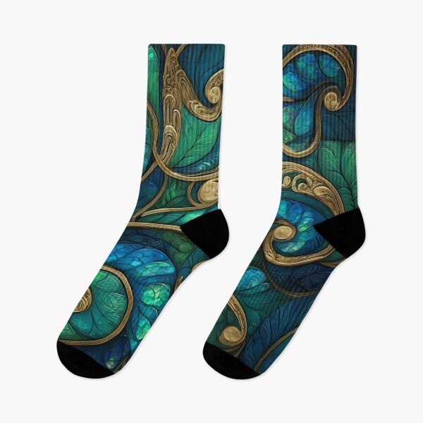 Item preview, New Zealand Māori Paua Pattern Koru Design 844 designed and sold by GrinGalore.