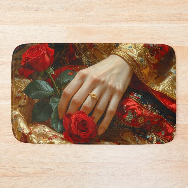 Item preview, Red Rose Royal Aesthetic — Vintage Luxury Romance designed and sold by Schoenenwald - Illustrations Uniques et Originales.