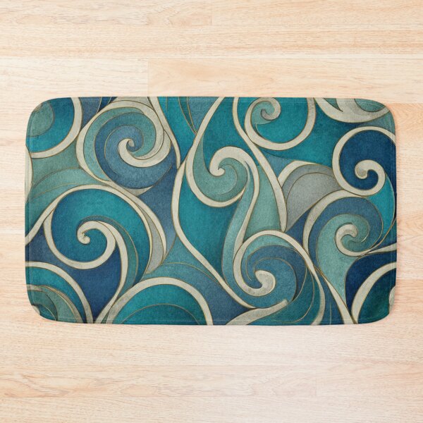 Item preview, New Zealand Māori Paua Pattern Koru Design 845 designed and sold by GrinGalore.