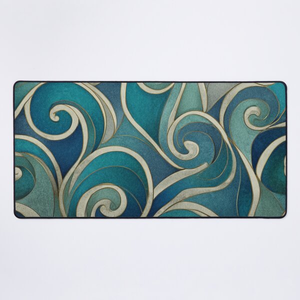 Item preview, New Zealand Māori Paua Pattern Koru Design 845 designed and sold by GrinGalore.