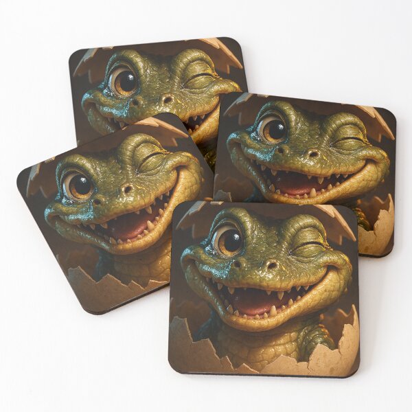 Item preview, Ah, the little crocodiles! designed and sold by La pensée sauvage.