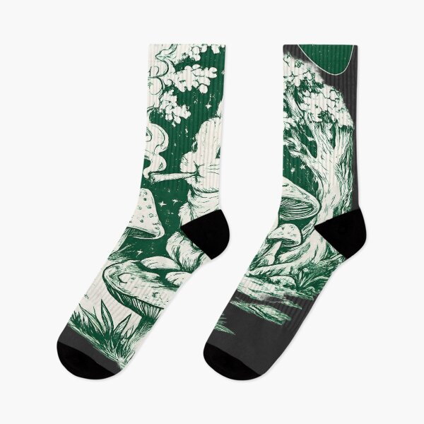Item preview, Vintage Feeling Dope Rabbit Mushroom Psychedelic Design designed and sold by tarzbol.