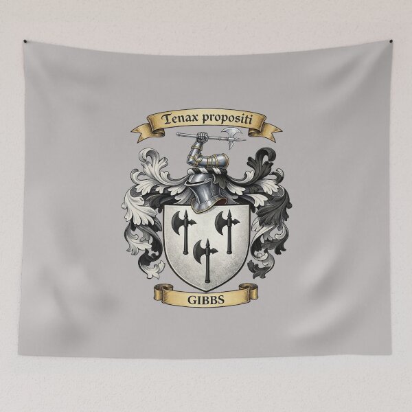 Item preview, The Gibbs Family Coat of Arms designed and sold by BagTown Clans.