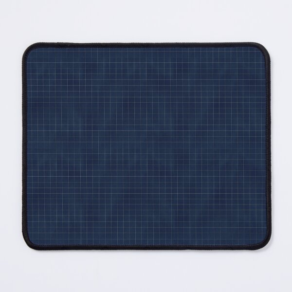 Item preview, Vintage Dark Blue Grid Pattern designed and sold by LouieVanille.