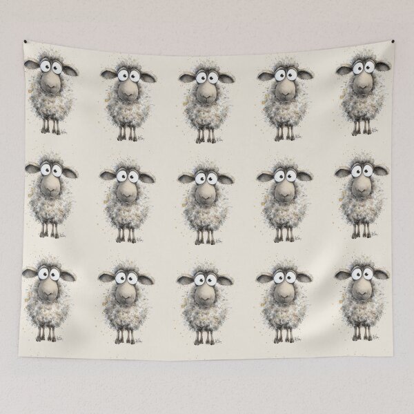 Item preview, Gorgeous Sheep ' Felicity’ BY SHiRLeY MacARTHuR designed and sold by Shirley MacArthur Art.