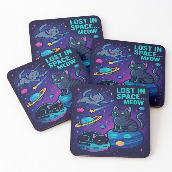 Item preview, Cats lost in space, ready to brighten your everyday life designed and sold by SoftArtistry .
