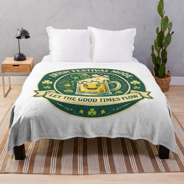 Item preview, Irish festival mode with whiskey designed and sold by trendie-tees.