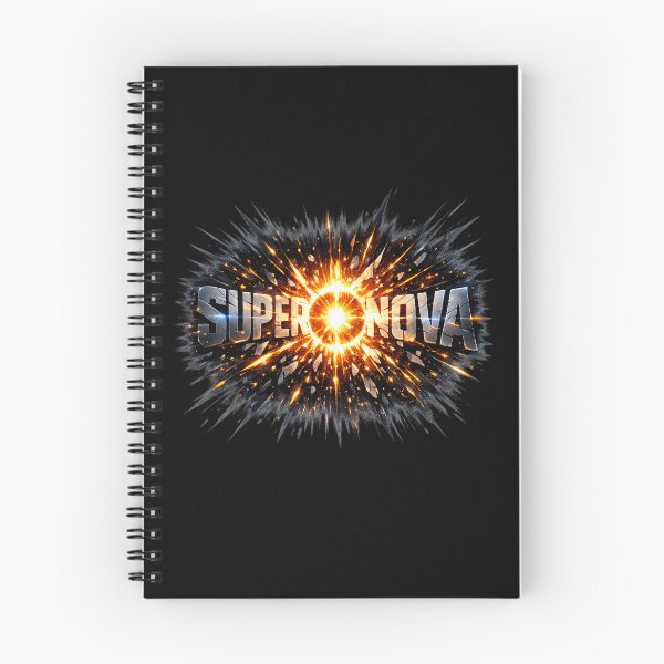 Item preview, SUPERNOVA Exploding Star Typography - Sci-Fi Streetwear Design designed and sold by MKreative Studio.