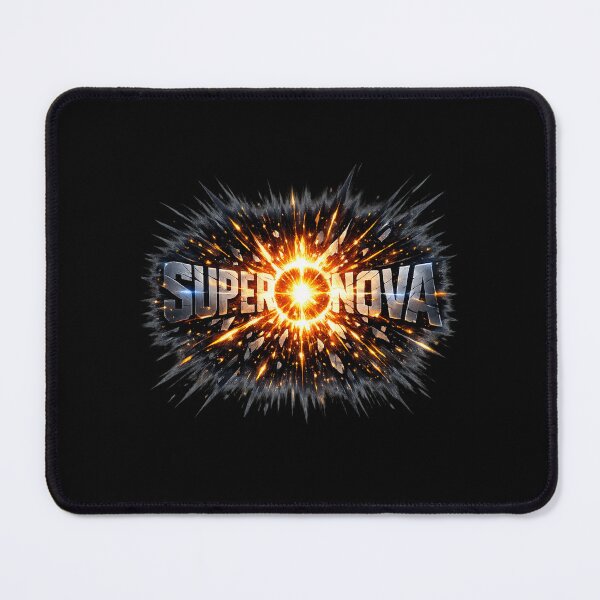 Item preview, SUPERNOVA Exploding Star Typography - Sci-Fi Streetwear Design designed and sold by MKreative Studio.