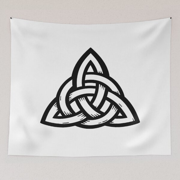 Item preview, Celtic Trinity Knot – Traditional Triquetra Symbol designed and sold by Rough Sketches – Ireland Inspired Art.