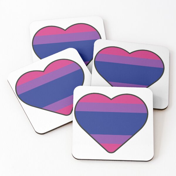 Item preview, Bisexual Heart designed and sold by Studio Sonder.