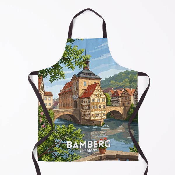 Item preview, Bamberg Germany - Travel art designed and sold by Marciolini.