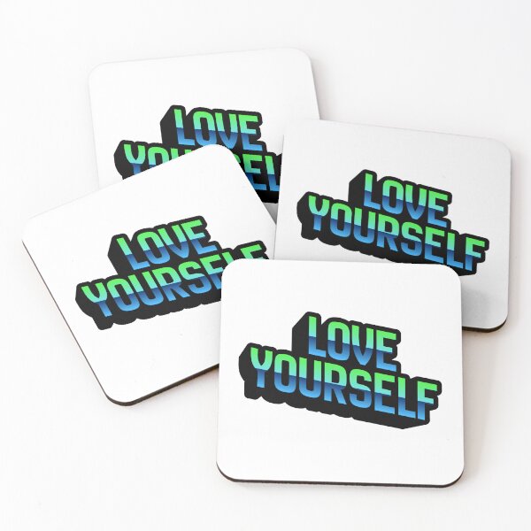 Item preview, Love Yourself Motivational Typography – Self Love Positive Affirmation Design designed and sold by SalinahYahya.