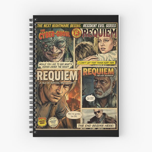 Item preview, Resident Evil 9 Requiem  Vintage Comic Poster Art designed and sold by Back2Collage.